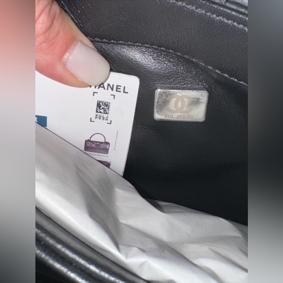 NWT Chanel Trendy CC Small Flap Bag- So Black - Picture 8 of 10